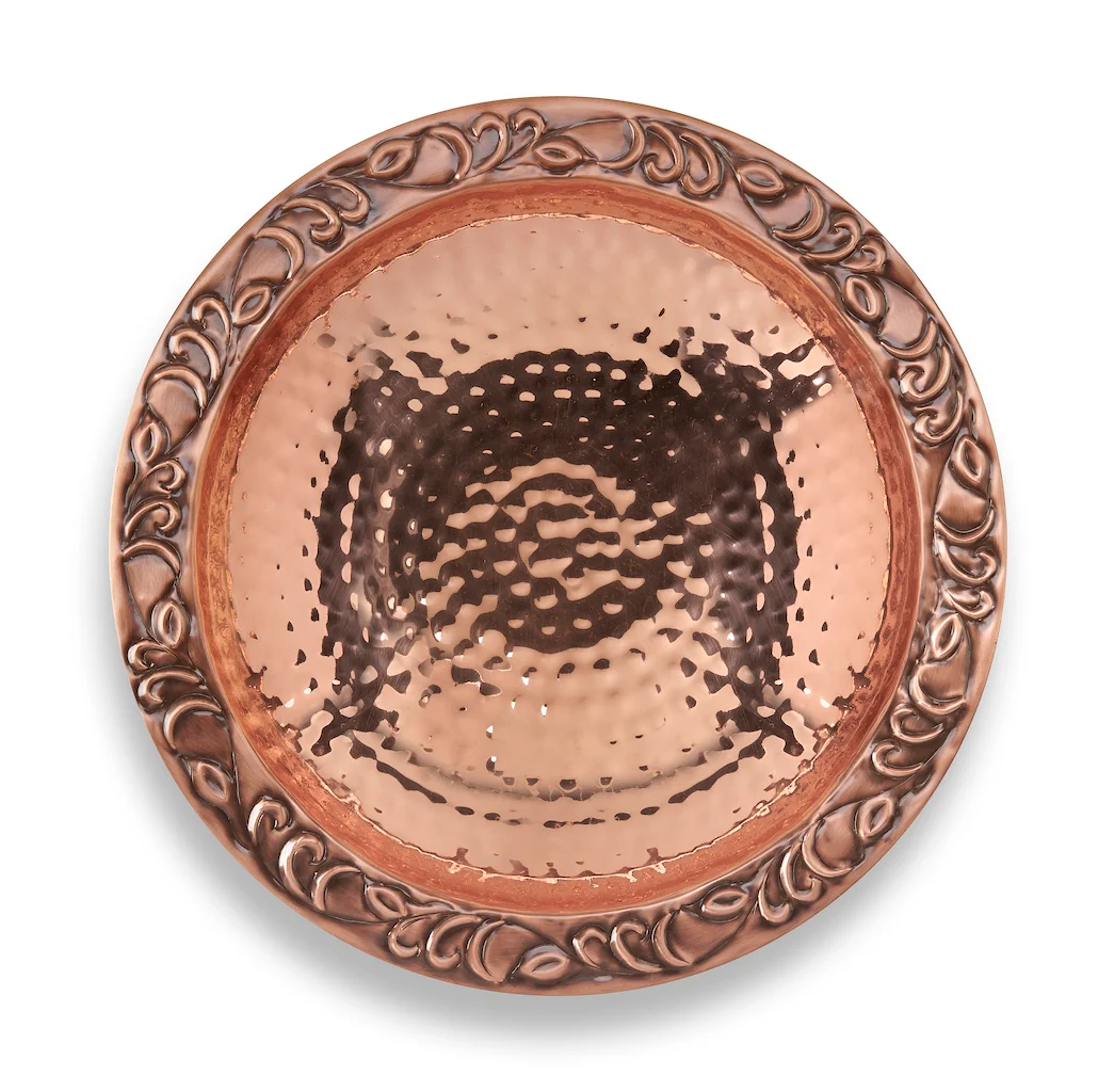 13.5-inch Hanging Copper Bird Bath - Image 4
