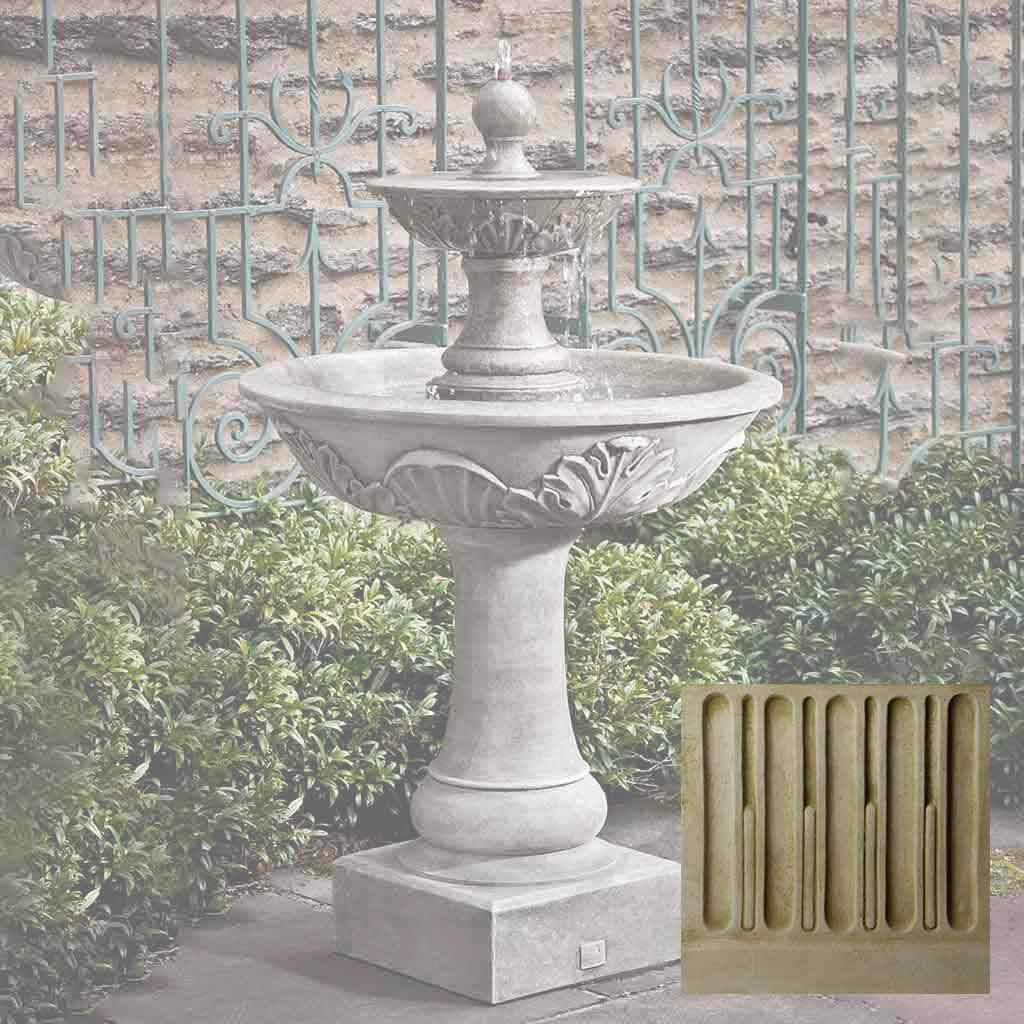 Acanthus Two Tiered Fountain - Image 5