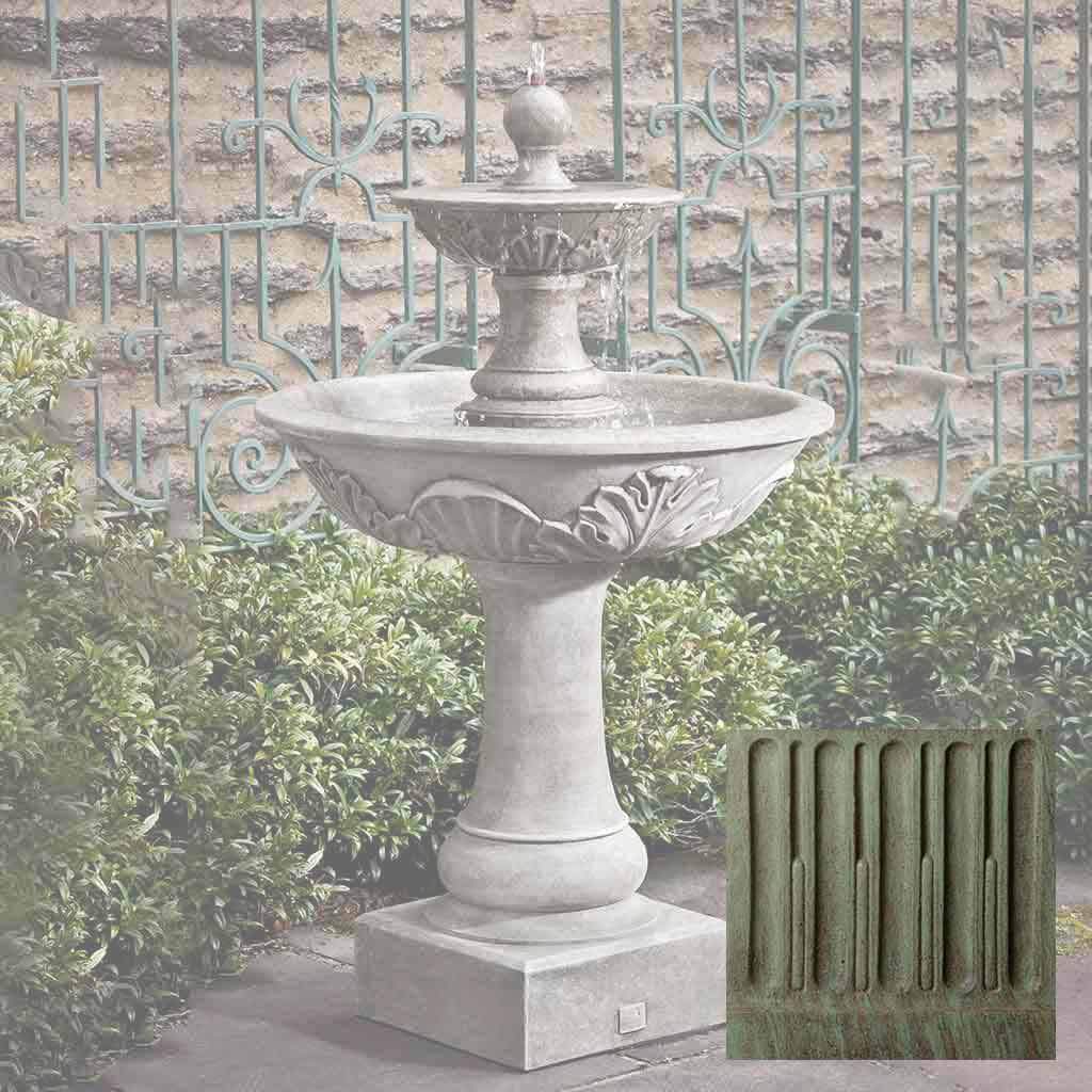 Acanthus Two Tiered Fountain - Image 7