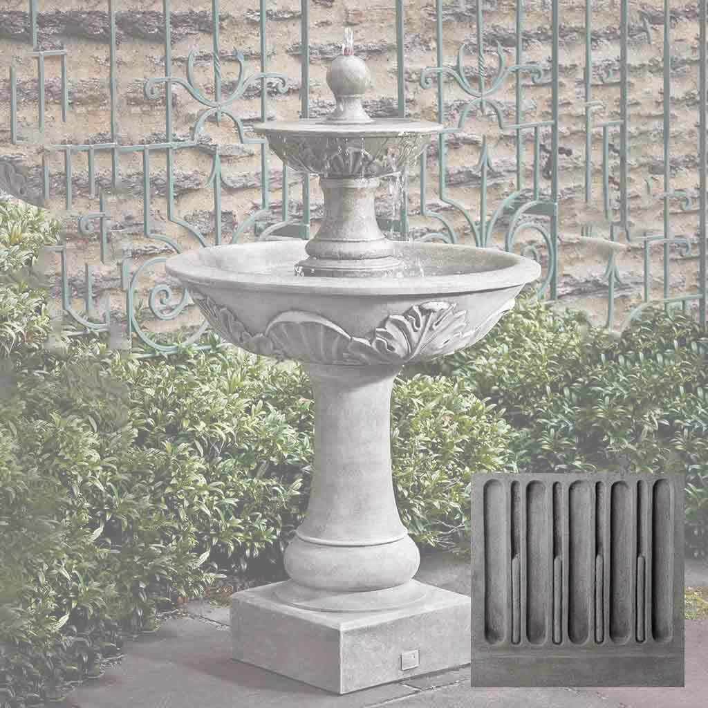 Acanthus Two Tiered Fountain - Image 9