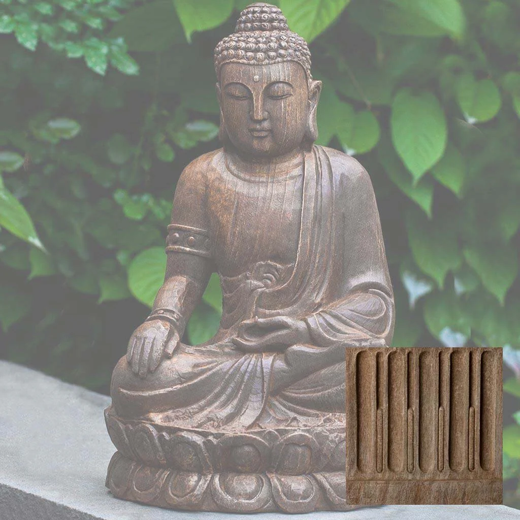 Antique Lotus Buddha - Image 2