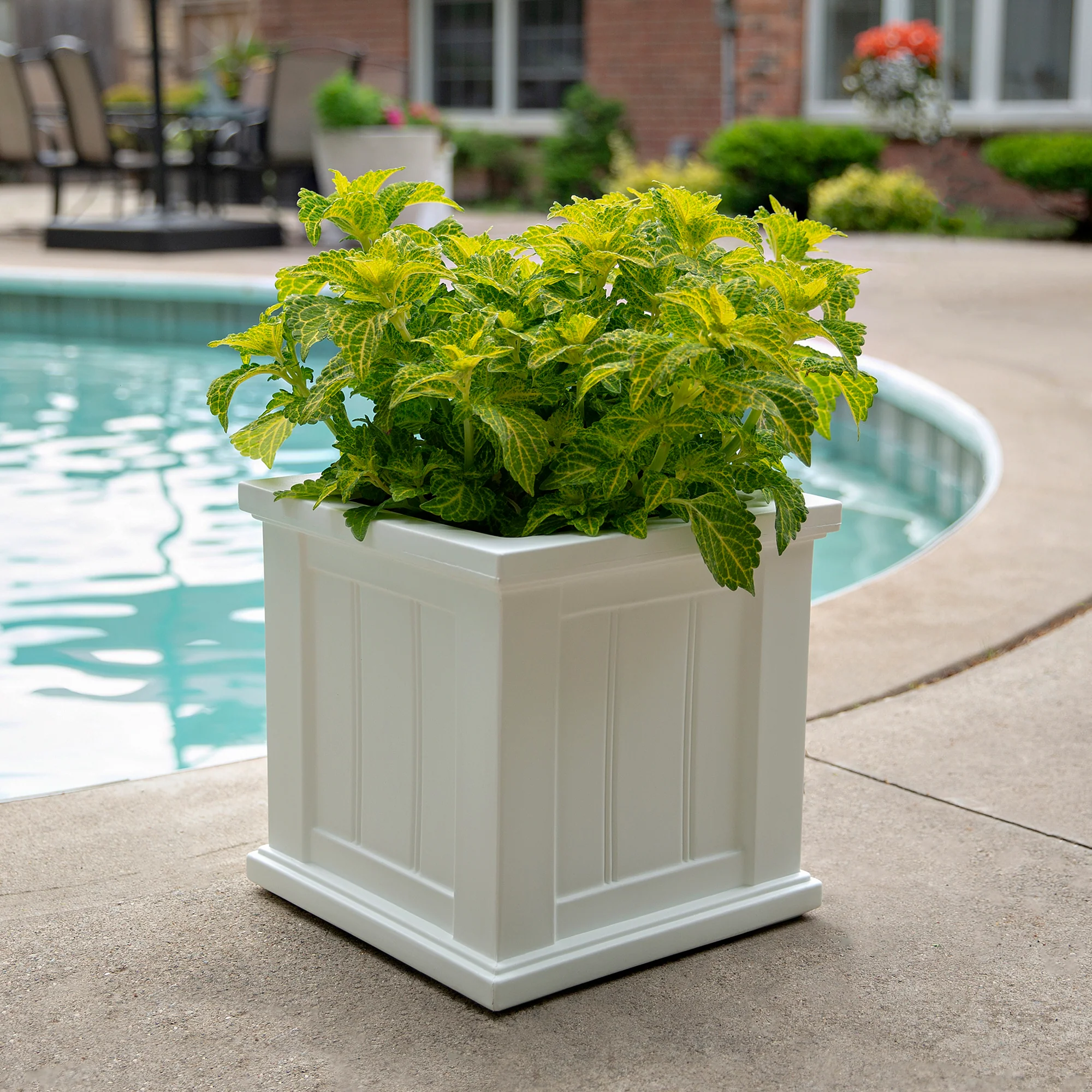 Cape Cod 14x14 Square Planter - Image 2