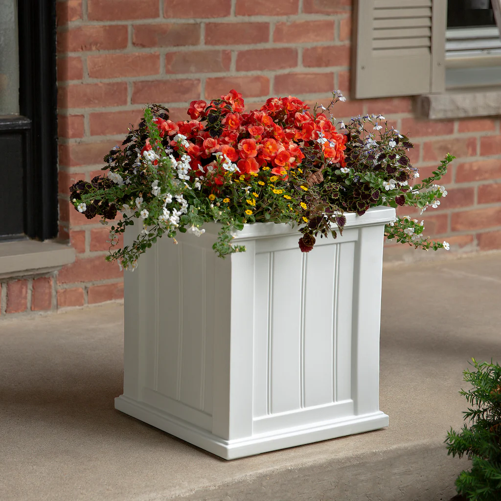 Cape Cod 16x16 Square Planter - Image 2