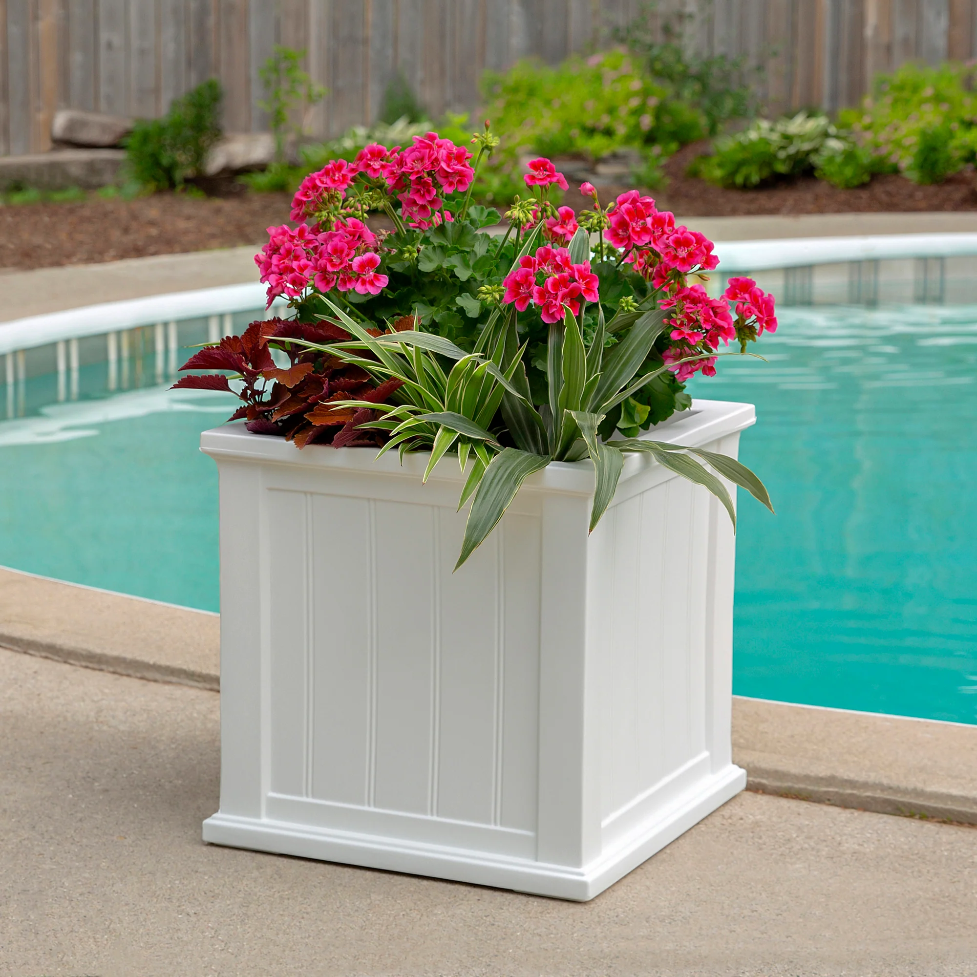 Cape Cod 20x20 Square Planter - Image 2