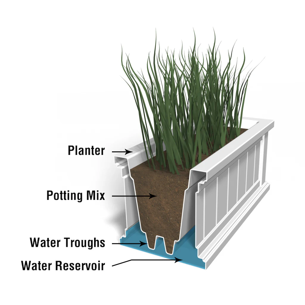 Cape Cod 4ft Window Box - Image 6