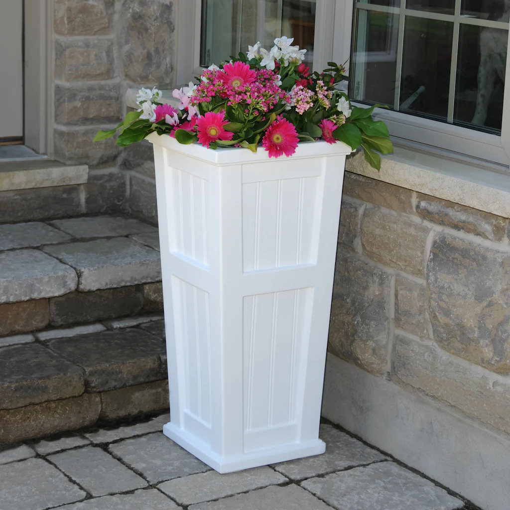 Cape Cod Tall Planter - Image 2