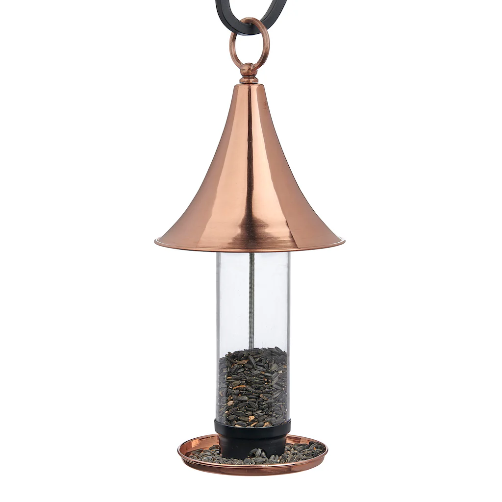 Castella Copper Bird Feeder