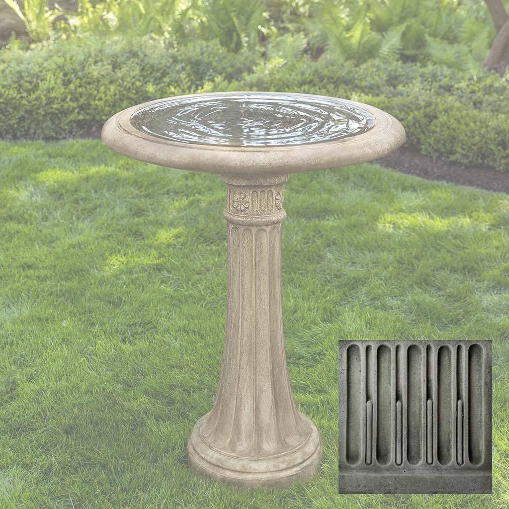 Chestnut Hill Birdbath - Image 9