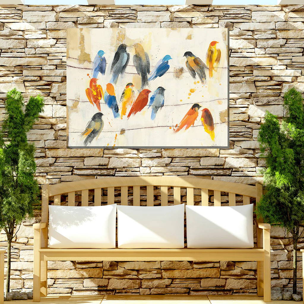 Chitter Chatter Outdoor Wall Art - Image 2