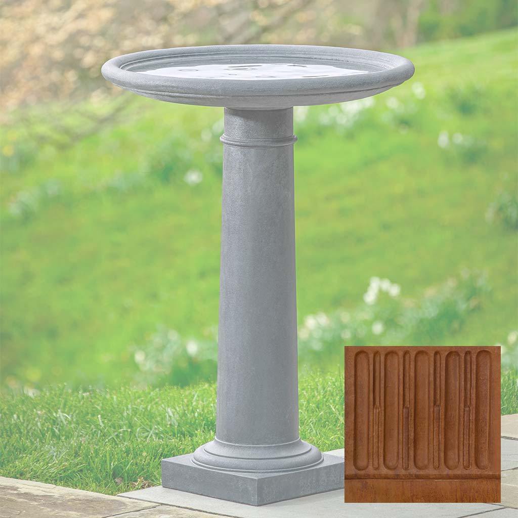 Classic Column Birdbath - Image 7