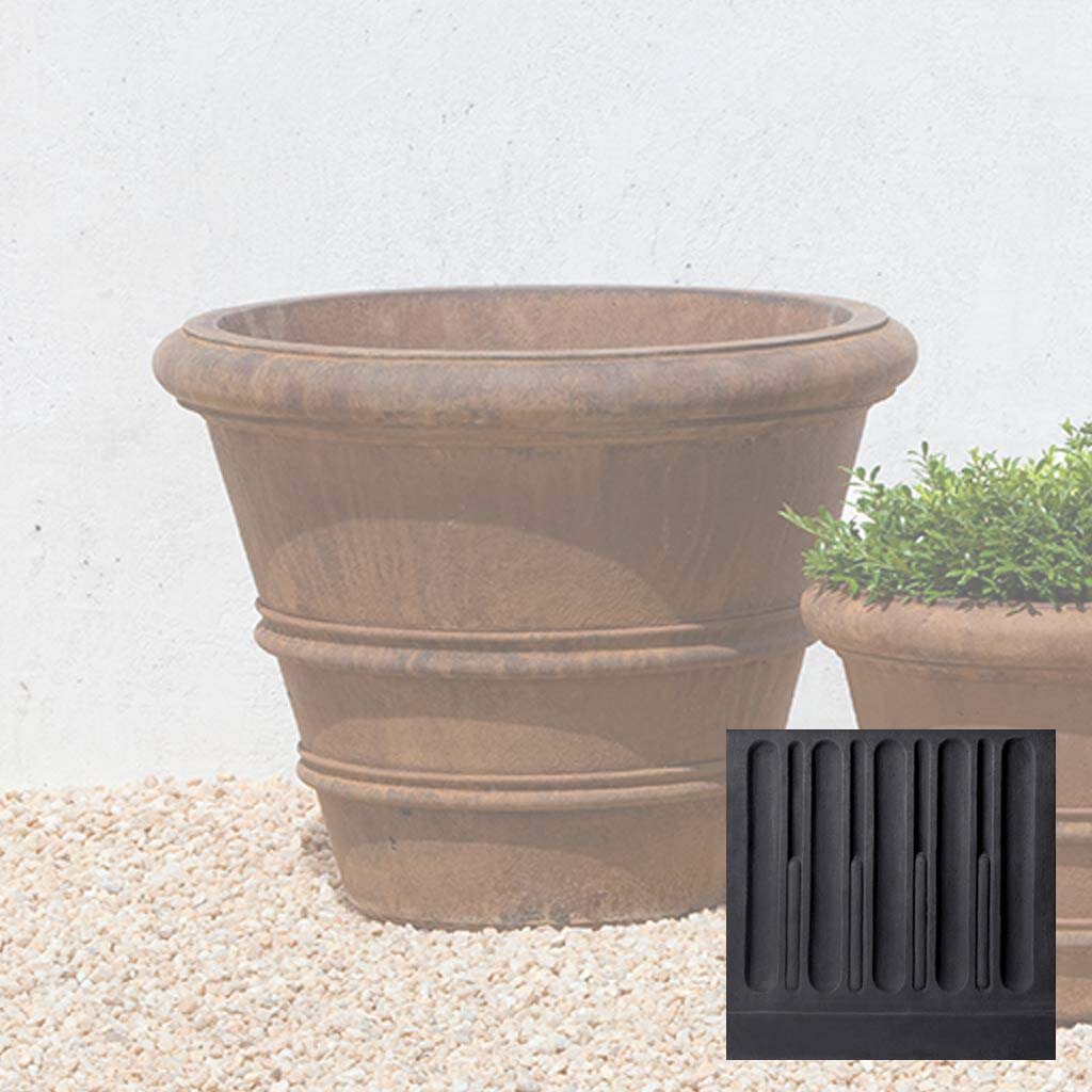 Classic Rolled Rim Planter, Medium - Image 3
