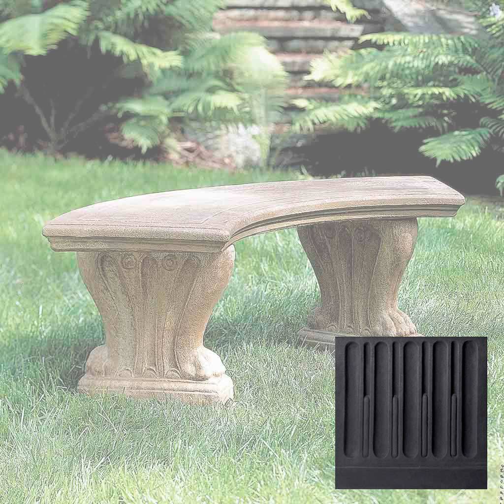 Curved West Chester Bench - Image 5