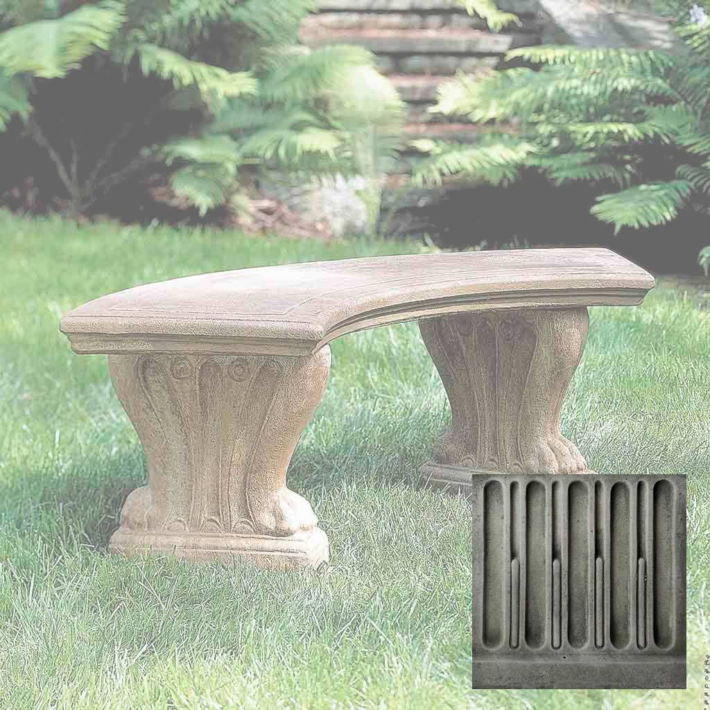 Curved West Chester Bench - Image 6