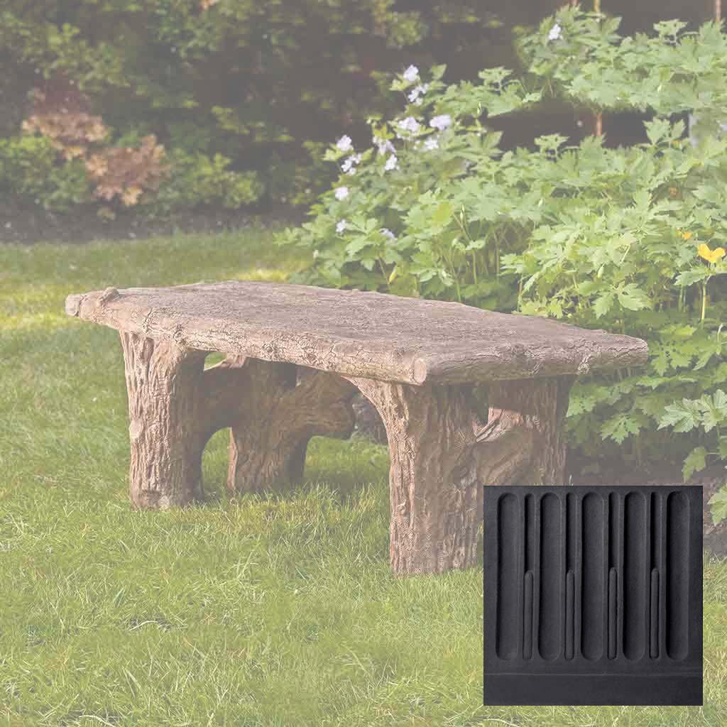 Faux Bois Bench - Image 10