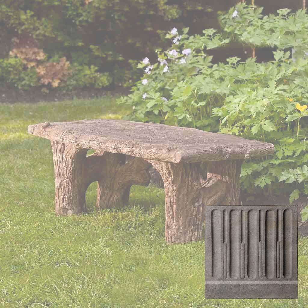 Faux Bois Bench - Image 14