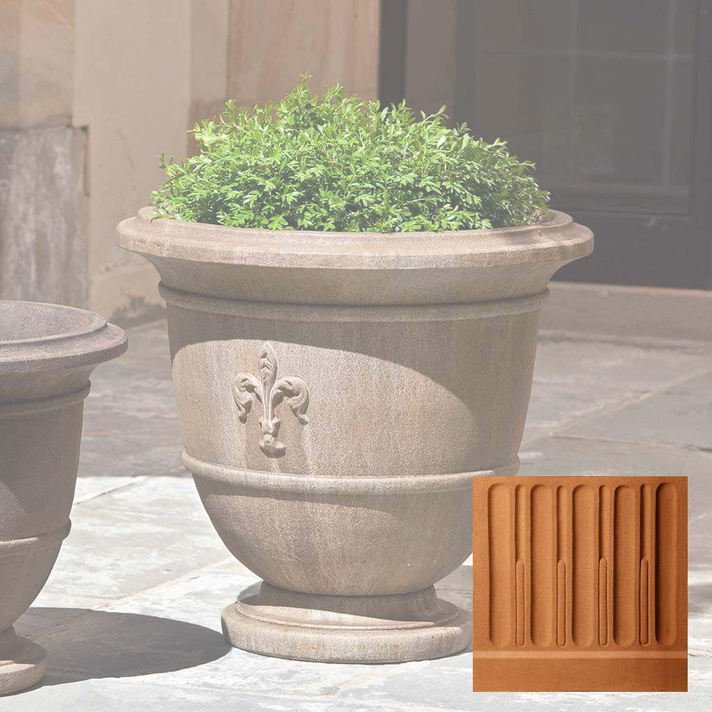 Fleur de Lis Urn - Large - Image 14