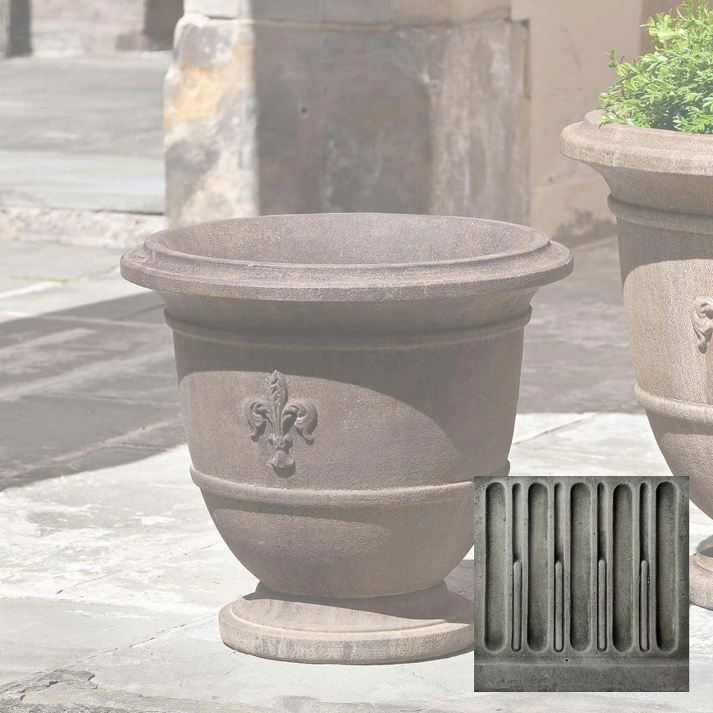 Fleur de Lis Urn - Small - Image 15