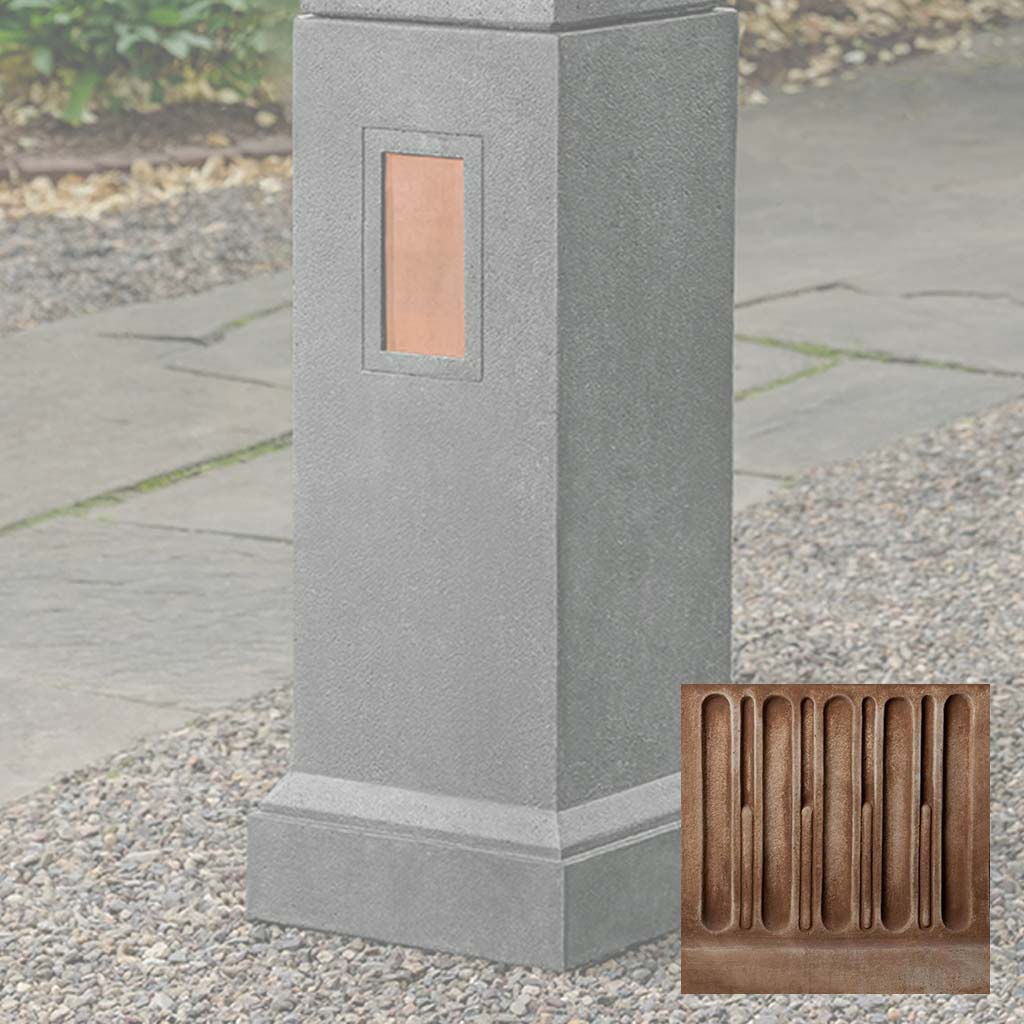 Gimlet Pedestal with Copper Plates - Image 4