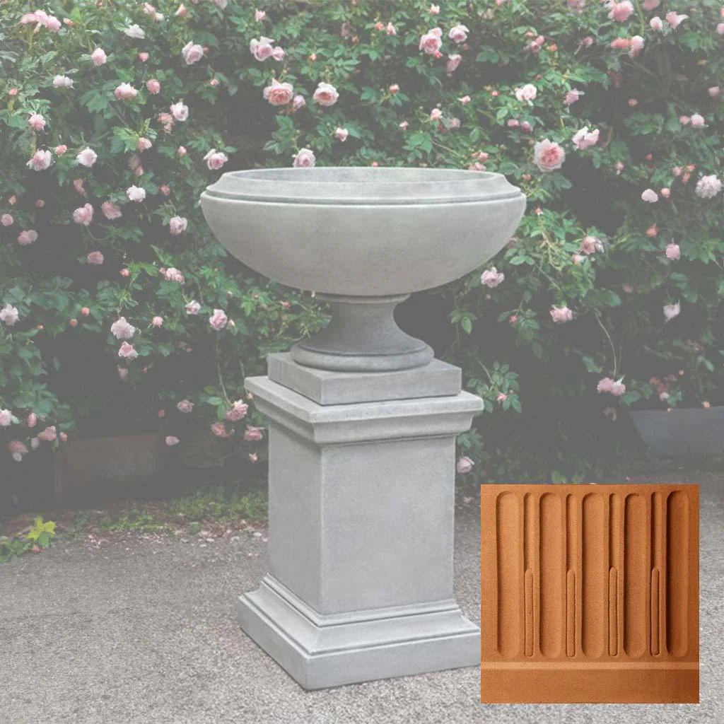 Jensen Urn Large w/ Greenwich Pedestal - Image 15