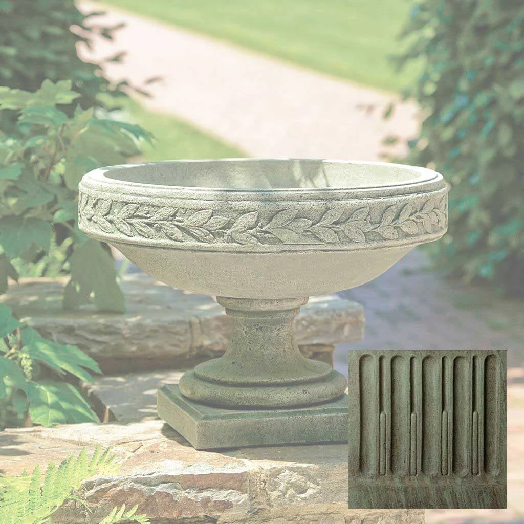 Longwood Laurel Banded Urn - Image 3