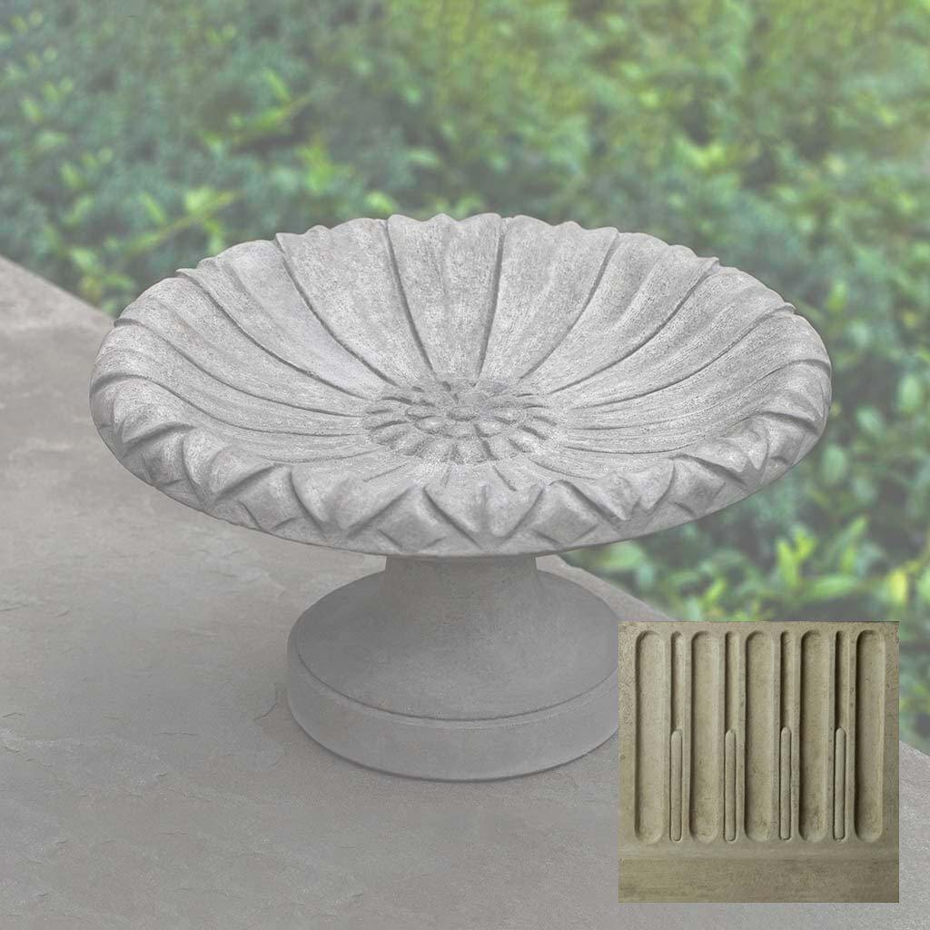 Lotus Birdbath - Small - Image 11