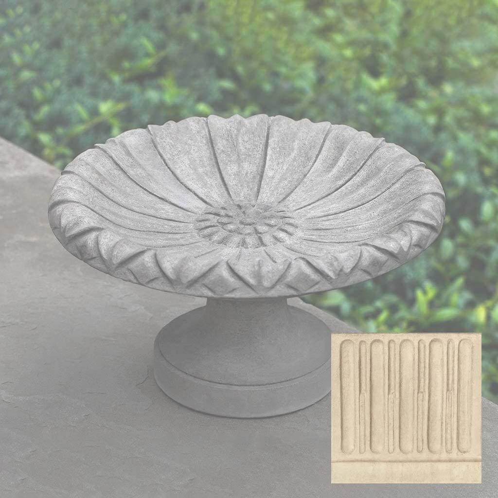 Lotus Birdbath - Small - Image 12