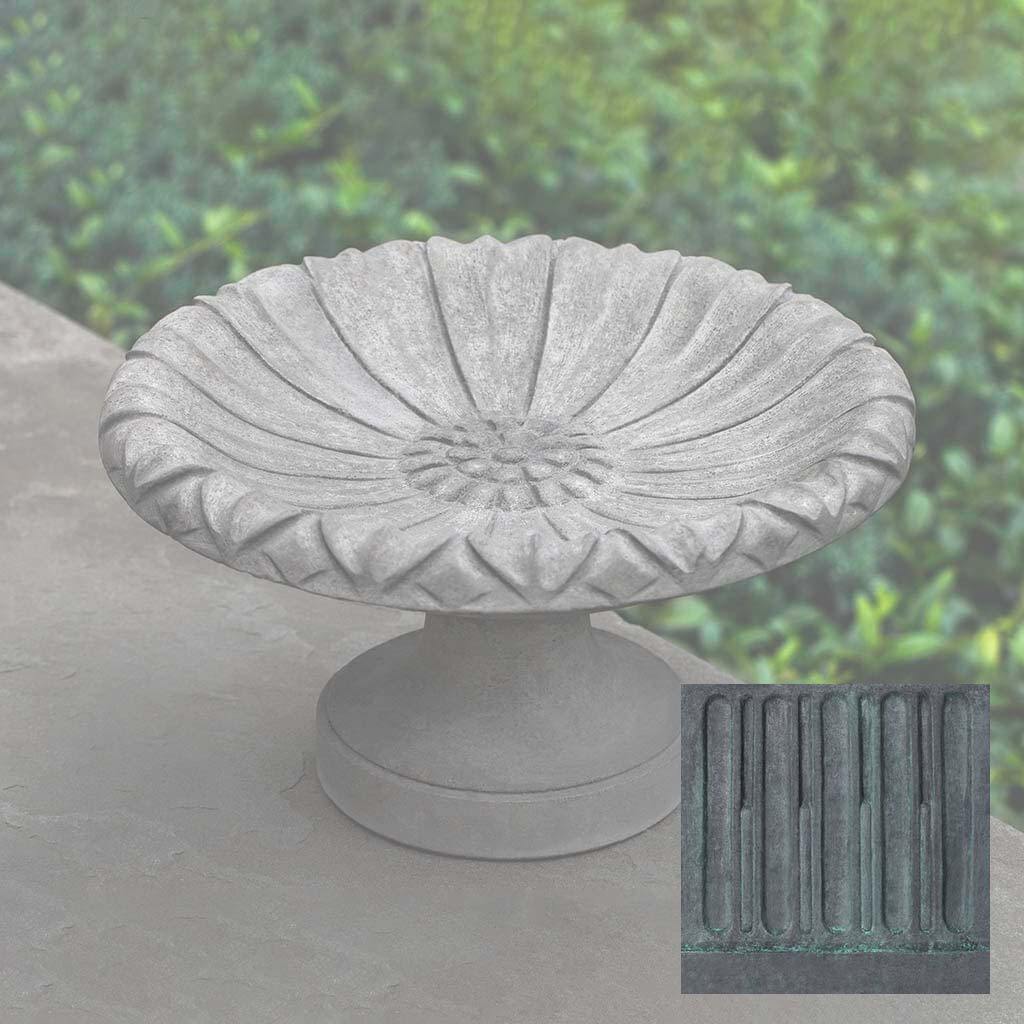 Lotus Birdbath - Small - Image 13