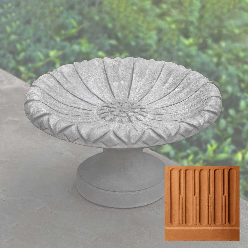 Lotus Birdbath - Small - Image 15