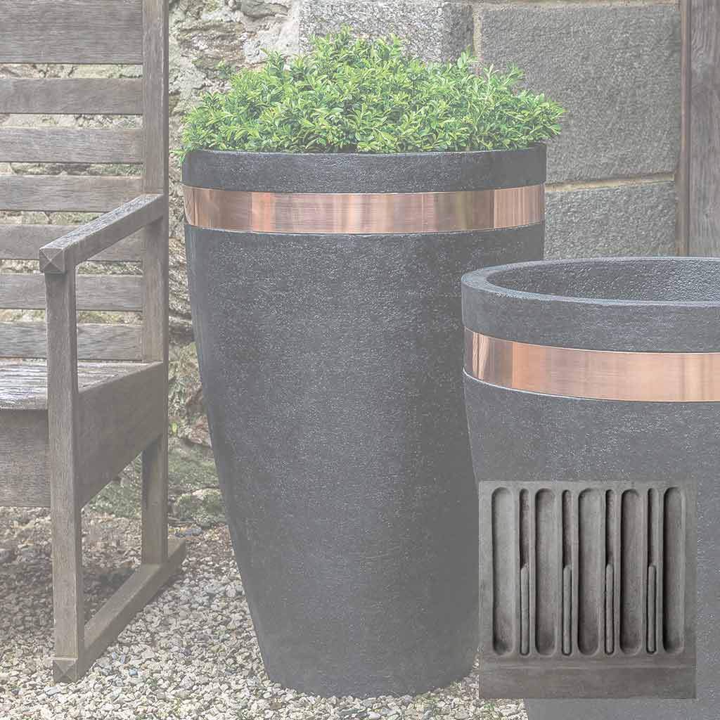 Moderne Tapered Planter - Tall - Image 3