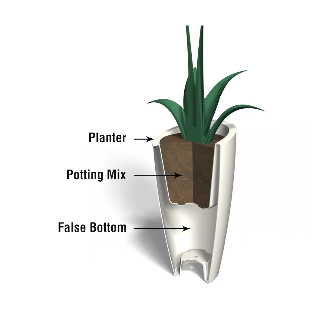 Modesto Tall Planter - Image 10