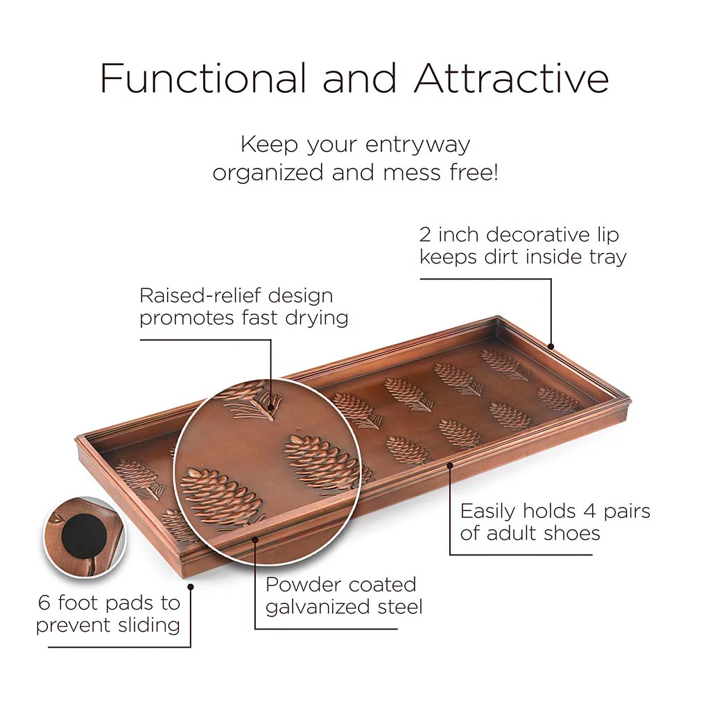 Pine Cones Multi-Purpose Boot Tray - Image 3