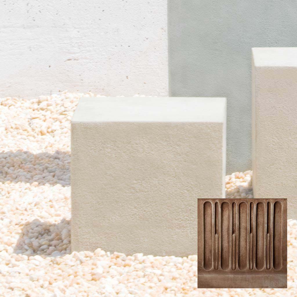 Short Square Textured Pedestal - Image 3