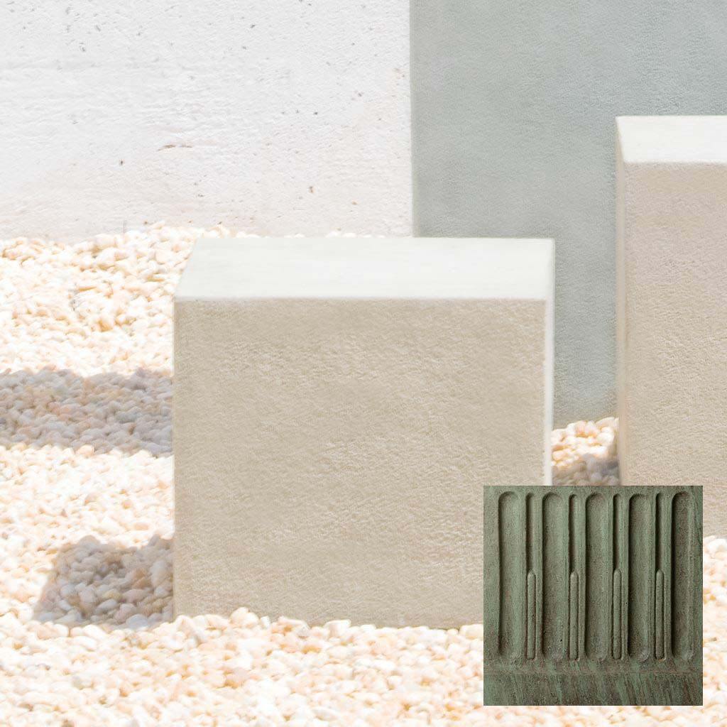 Short Square Textured Pedestal - Image 4