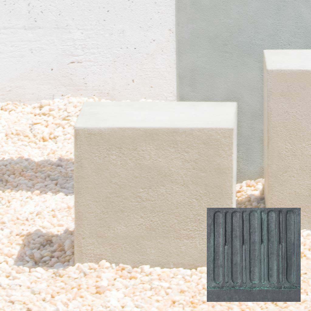 Short Square Textured Pedestal - Image 7