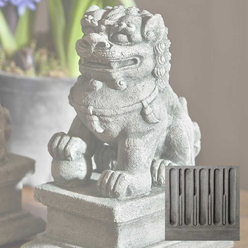 Small Temple Foo Dog Right - Image 6