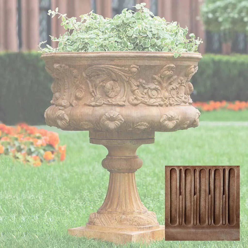 Smithsonian Morning Glory Urn - Image 4