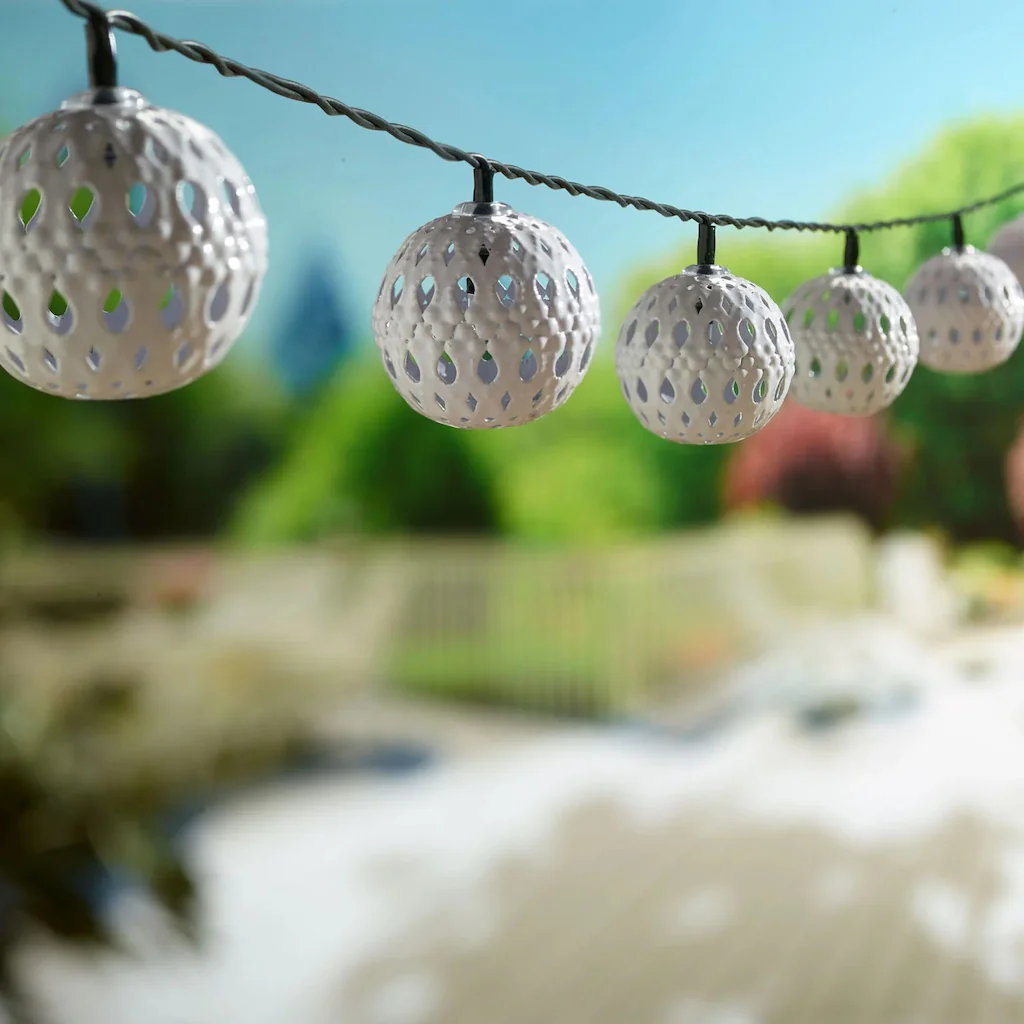 Solar String Light Carnivale in White - Image 3