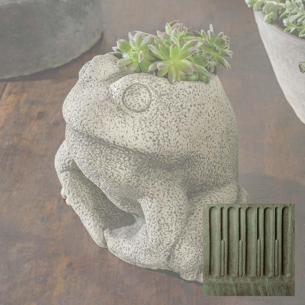 Stone Frog Planter - Image 4