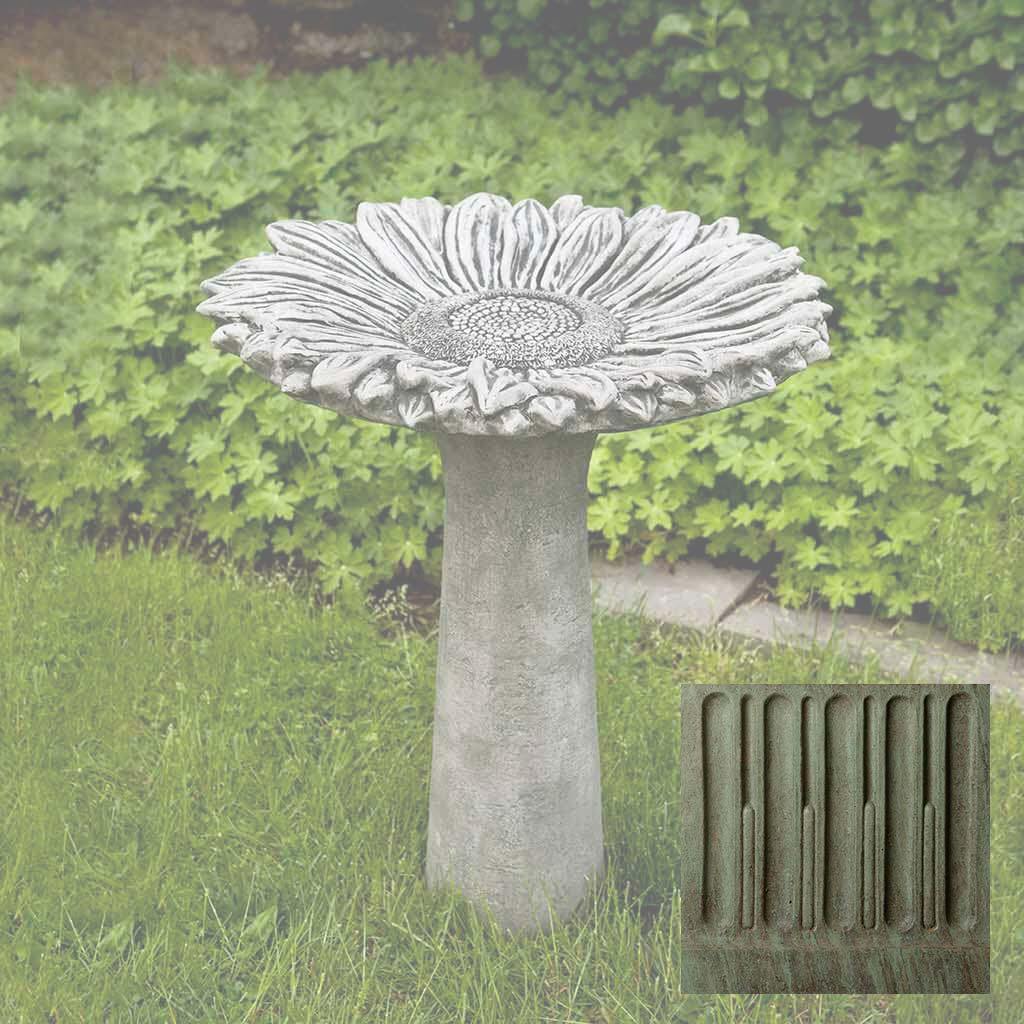Sunflower Birdbath - Image 4