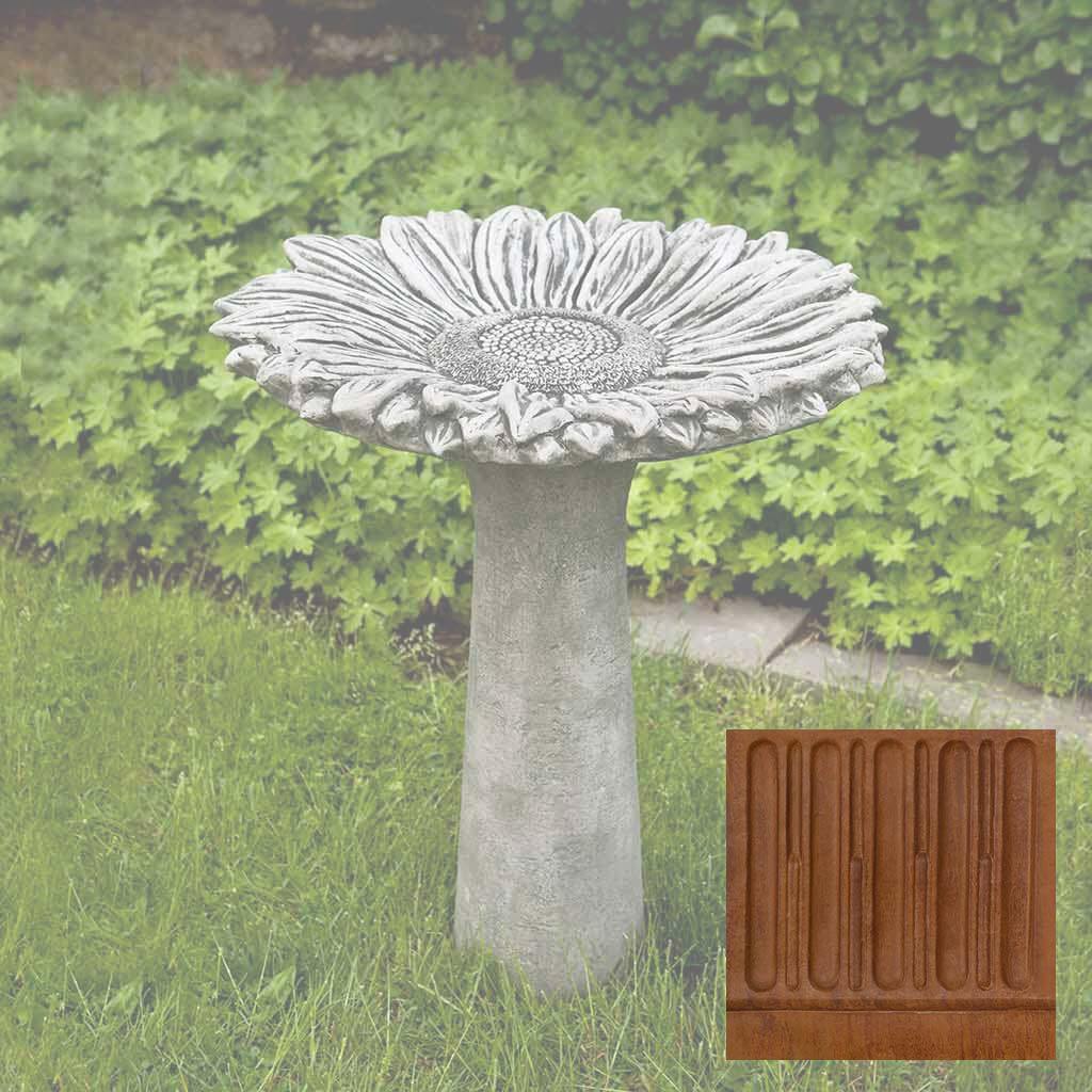 Sunflower Birdbath - Image 9