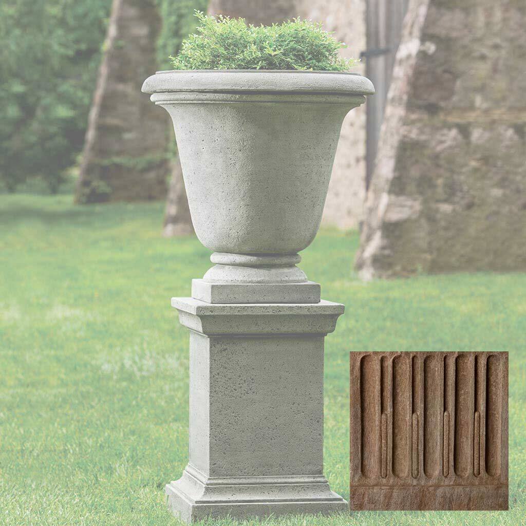 Textured Hampton Urn with Pedestal - Image 15
