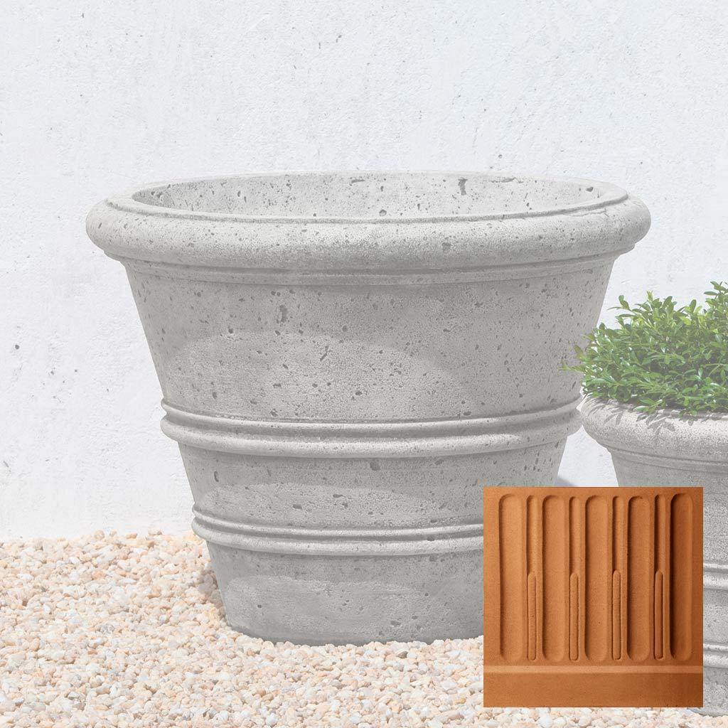 Textured Rolled Rim Planter, Medium - Image 11
