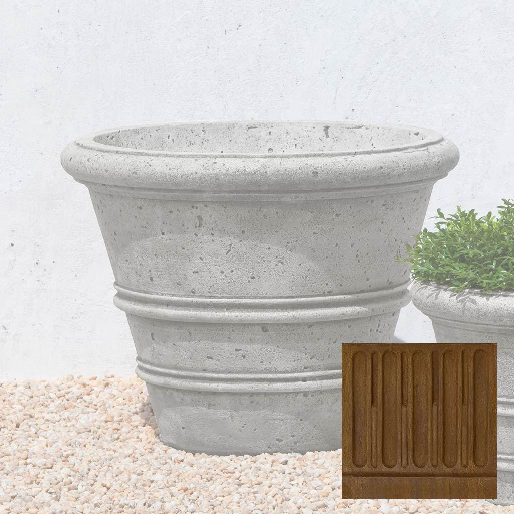 Textured Rolled Rim Planter, Medium - Image 16