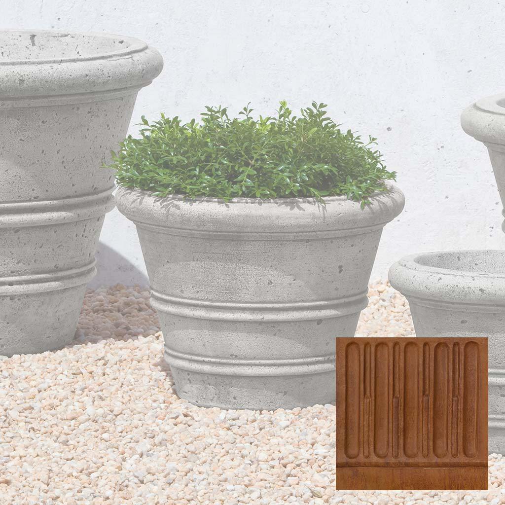 Textured Rolled Rim Planter, Medium - Image 34