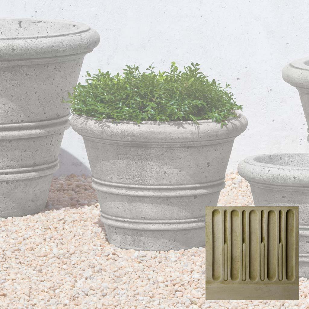 Textured Rolled Rim Planter, Medium - Image 35