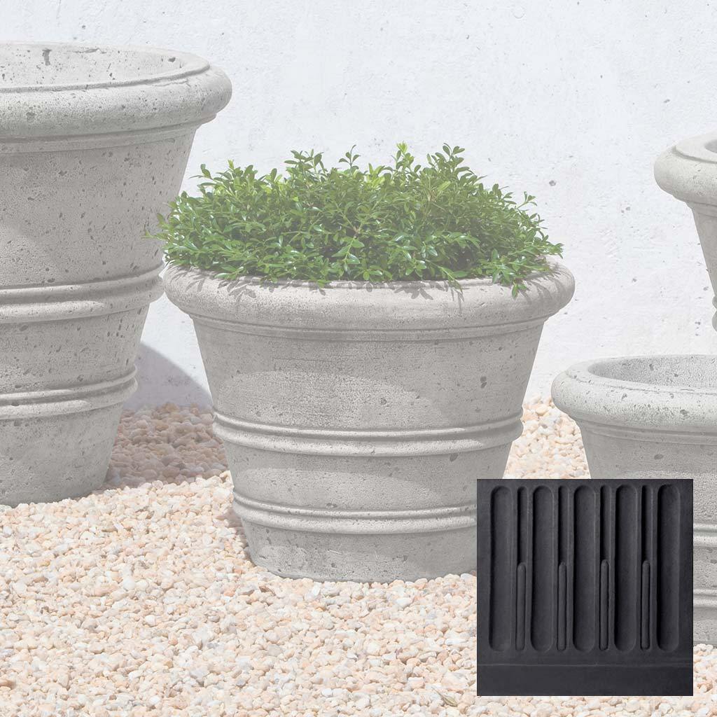 Textured Rolled Rim Planter, Medium - Image 37