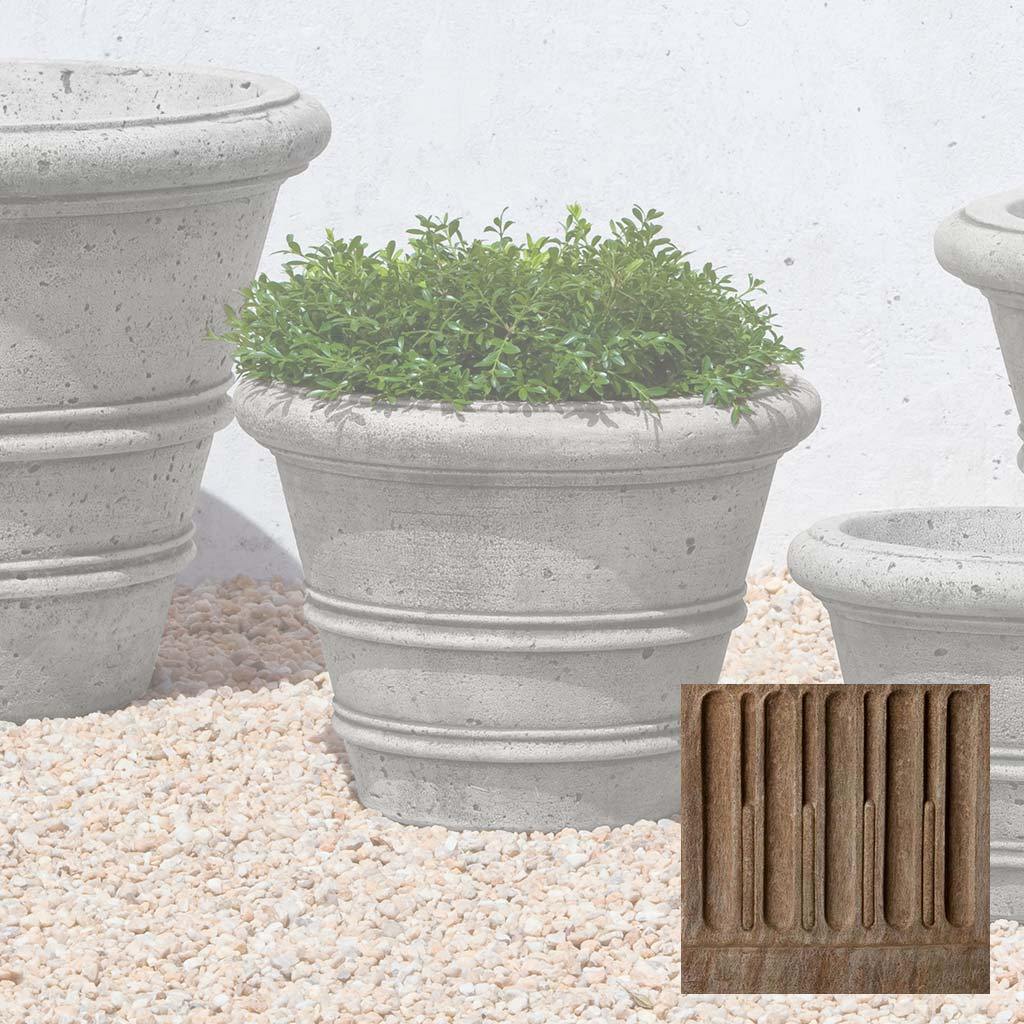 Textured Rolled Rim Planter, Medium - Image 40