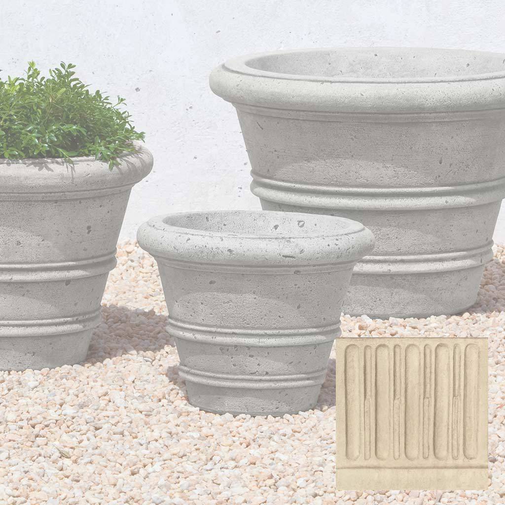 Textured Rolled Rim Planter, Medium - Image 45