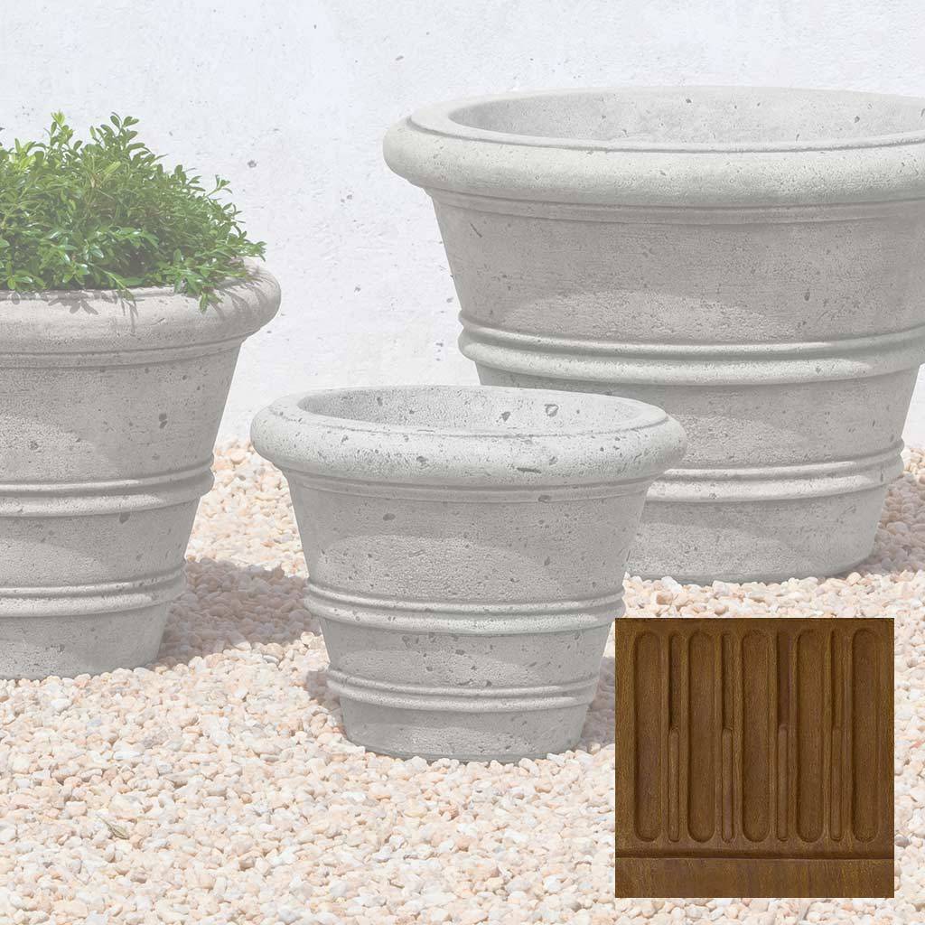 Textured Rolled Rim Planter, Medium - Image 47