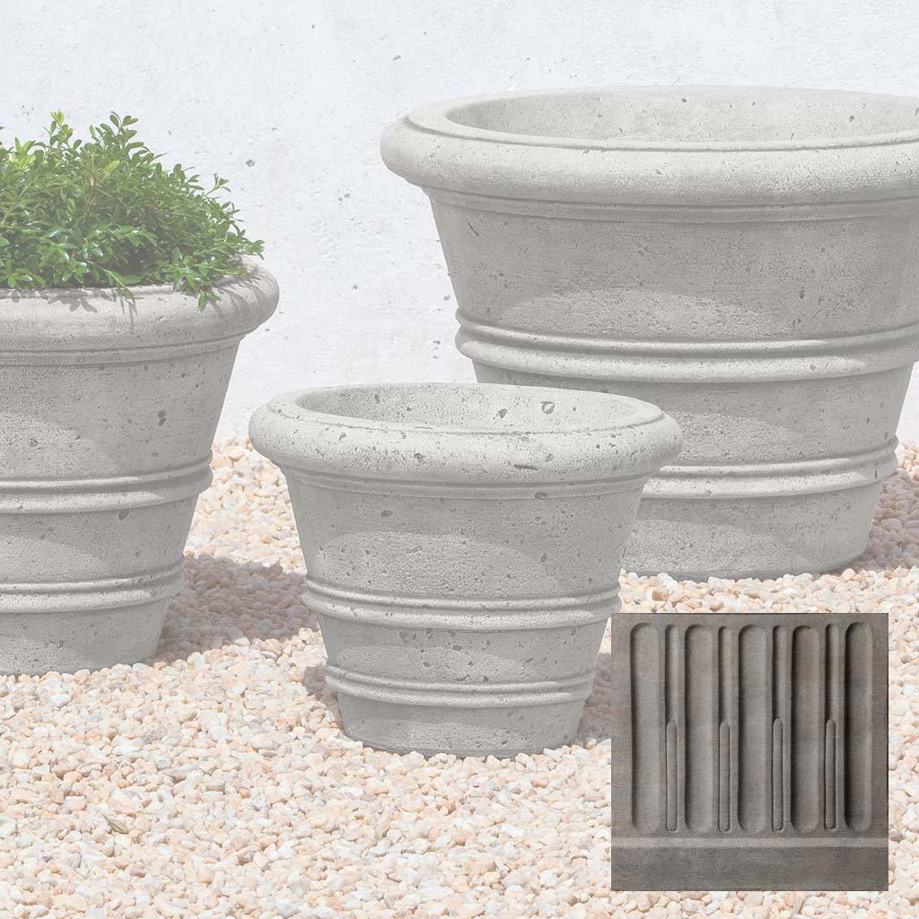 Textured Rolled Rim Planter, Medium - Image 52